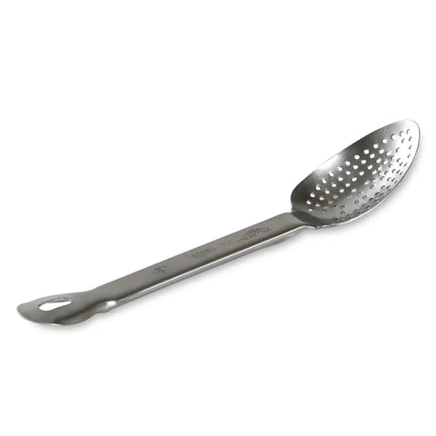 Vollrath 64404 13-1/4" Heavy-Duty Perforated Stainless Steel Basting Spoon