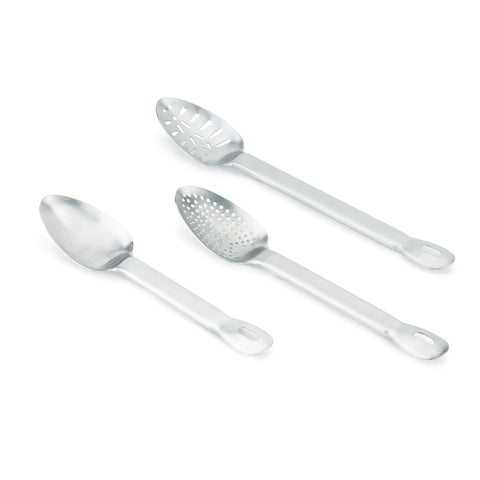 Vollrath 64405 Heavy-Duty Stainless Steel Slotted Basting Spoon, 13-1/4"