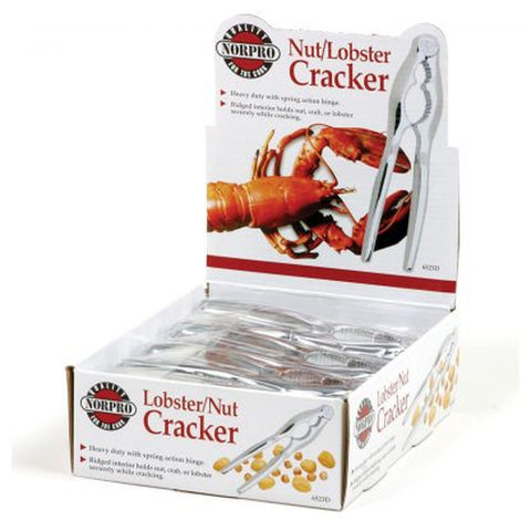 Norpro 6523D Lobster/Nut Cracker - Chrome-Plated Zinc Alloy Seafood Tool