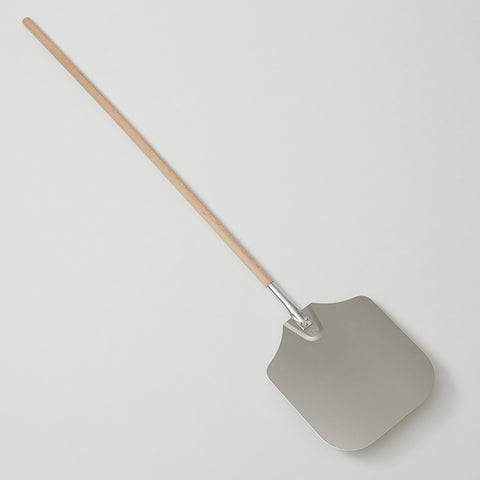 American Metalcraft 6614 14" x 16" Aluminum Pizza Peel with 50" Wood Handle