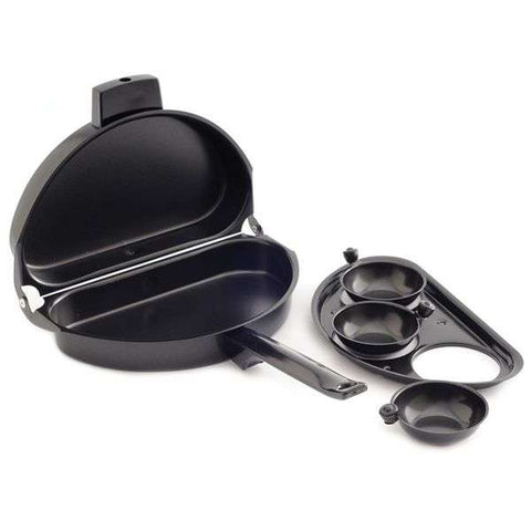Norpro 665 Nonstick Omelet Pan with Egg Poacher