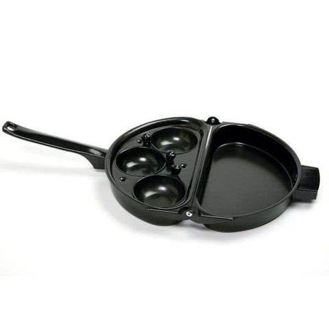 Norpro 665 Nonstick Omelet Pan with Egg Poacher