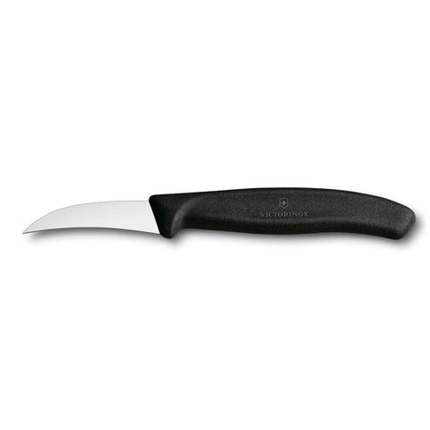 Victorinox 6.7503 Swiss Classic Bird's Beak Shaping Paring Knife, 2.4" Blade, Black Handle