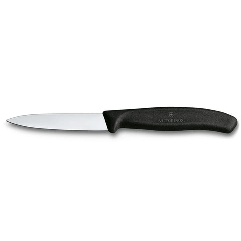 Victorinox 6.7603 Swiss Classic Paring Knife, 3 in, Black Handle