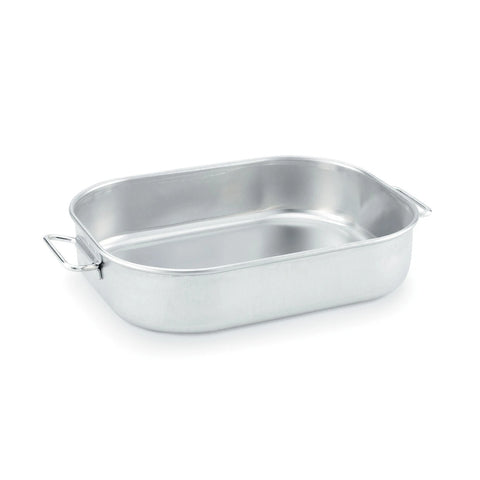 Vollrath 68251 Wear-Ever 11.125 Qt. Aluminum Bake and Roast Pan with Drop Handles