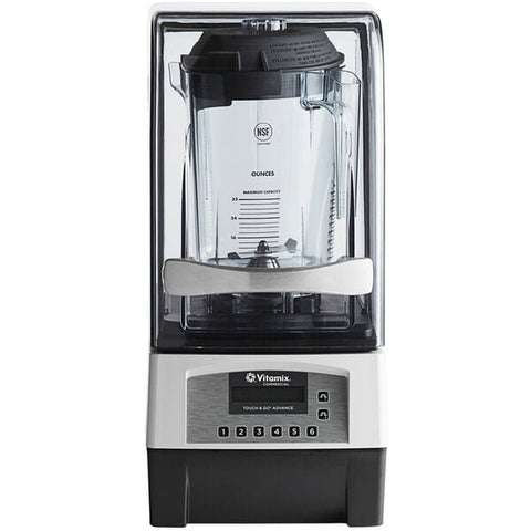 Vitamix 068255-ABAB Touch & Go Advance Blending Station Blender with Sound Enclosure, 32 oz Tritan Container, 120V