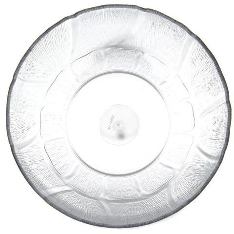 Carlisle FoodService Products 690907 Petal Mist Bowl 2.4 Qt, 9" Clear Polycarbonate