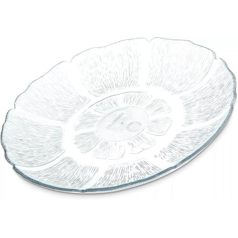Carlisle FoodService Products 695407 Petal Mist® 7-11/16" Clear Polycarbonate Plate