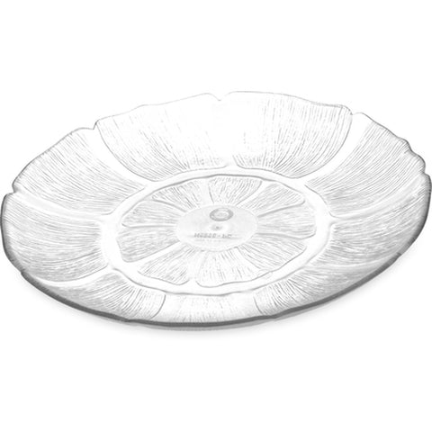 Carlisle 695607 Petal Mist® 9-Inch Clear Polycarbonate Plate