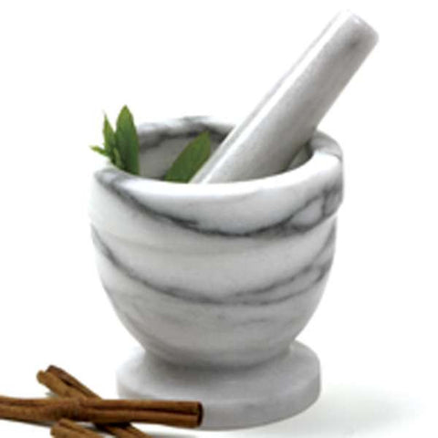 Norpro 695 Marble Mortar and Pestle, 3/4 Cup