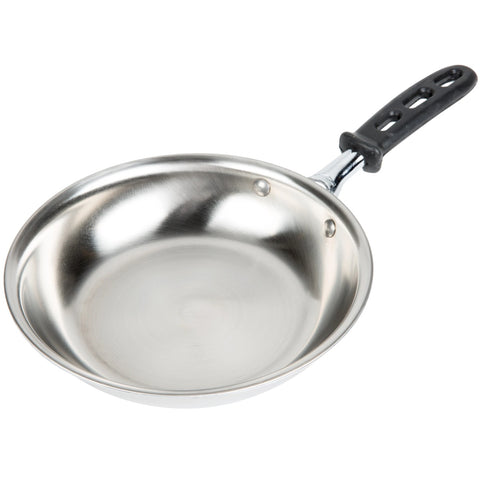 Vollrath 69808 Tribute 8-Inch 3-Ply Stainless Steel Fry Pan with TriVent Silicone Handle