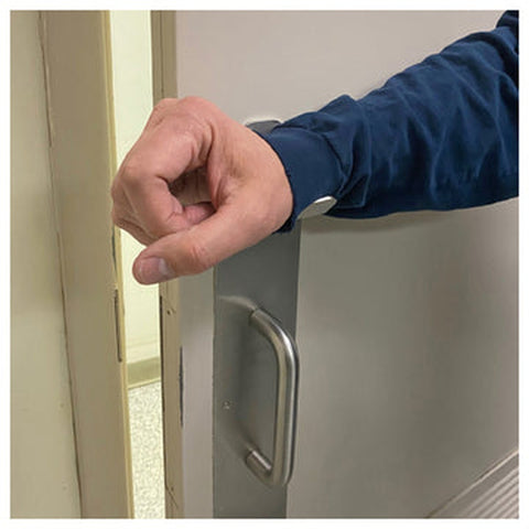 Nemco Food Equipment 69811 Hands-Free Forearm Door Opener, Stainless Steel