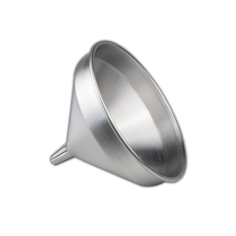 American Metalcraft 699ST 1 Qt. Aluminum Strainer Funnel with Built-In Strainer