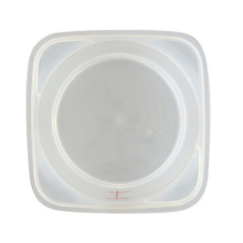 Cambro 6RFSPROPP190 6 Qt CamRounds FreshPro Translucent Round Polypropylene Food Storage Container