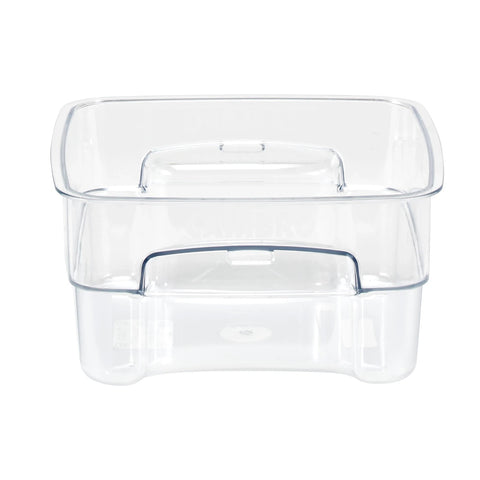 Cambro 6SFSPROCW135 CamSquares FreshPro 6 Qt. Clear Square Polycarbonate Food Storage Container