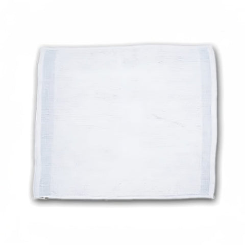 Chef Revival 700BRT24 White Ribbed Cotton Bar Mop Towel 16" x 19"