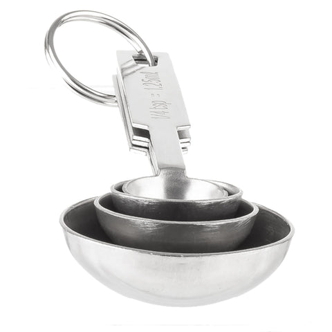 Tablecraft Products 722 Heavyweight Stainless Steel Measuring Spoon Set