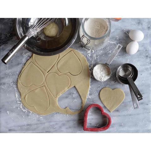 Tablecraft 725 4-Piece Stainless Steel Heavy Weight Measuring Cup Set