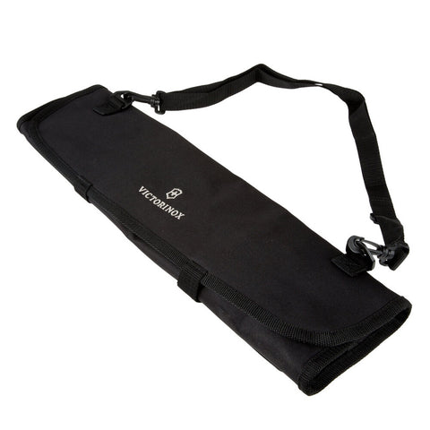 Victorinox 7.4012.3 13-Pocket Tri-Fold Knife Roll, Black Polyester