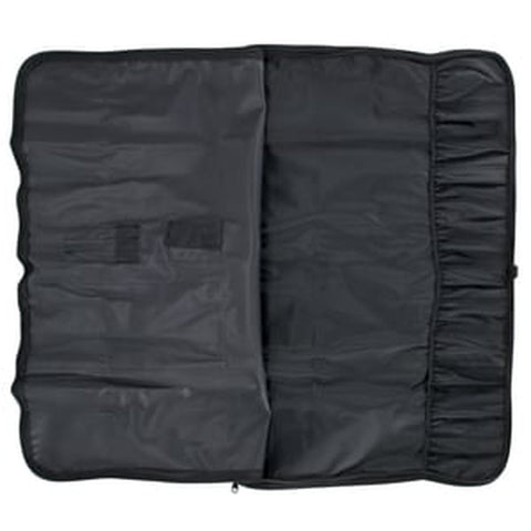 Victorinox 7.4012.5 12-Pocket Tri-Fold Knife Roll Bag, Black Polyester