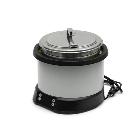 Vollrath 74110110 Mirage® 11 Qt. Countertop Induction Rethermalizer, Natural Finish, 120V/800W