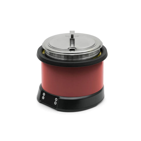 Vollrath 74110140 Mirage 11-Quart 120V Countertop Induction Rethermalizer, Red