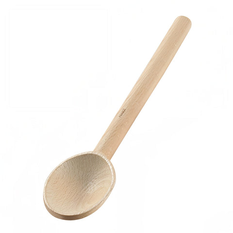 Browne USA Foodservice 744562 Alpine Beechwood Wood Spoon, 12 in, Heavy Duty with Wax Finish