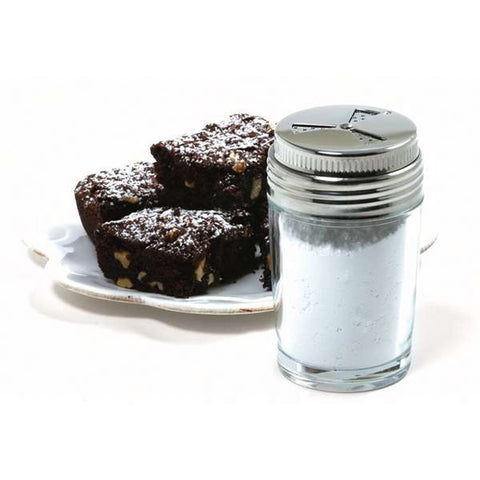 Norpro 744 Adjustable Glass Shaker - Pizzeria Style Salt, Pepper, Cheese and Spice Shaker