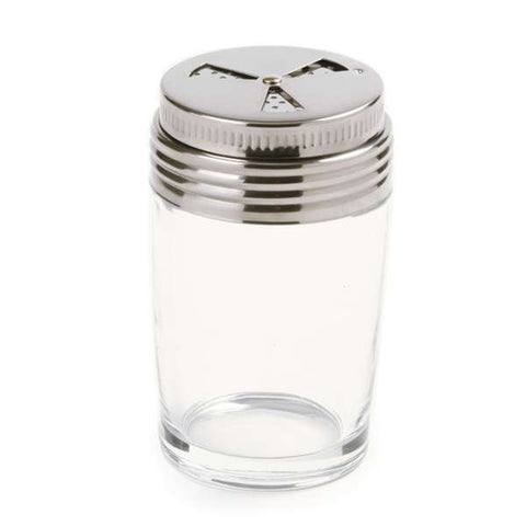 Norpro 744 Adjustable Glass Shaker - Pizzeria Style Salt, Pepper, Cheese and Spice Shaker