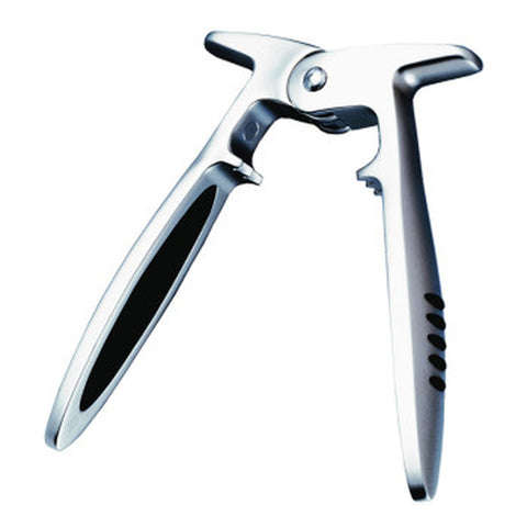 Franmara 7460-PC SwiftTurn Champagne Opener, 4-1/2" Satin Nickel