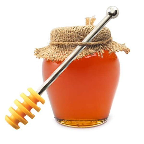 Norpro 7461D Silicone Honey Dipper with Stainless Steel Handle