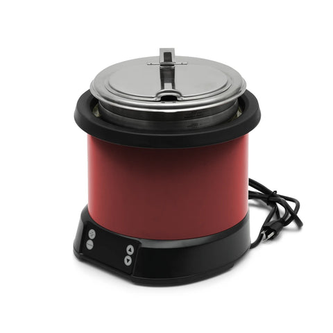 Vollrath 7470140 Mirage 7-Quart 120V Countertop Induction Rethermalizer in Red