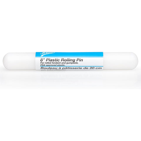 Ateco 7510 7-1/2" Plastic Fondant and Gum Paste Rolling Pin