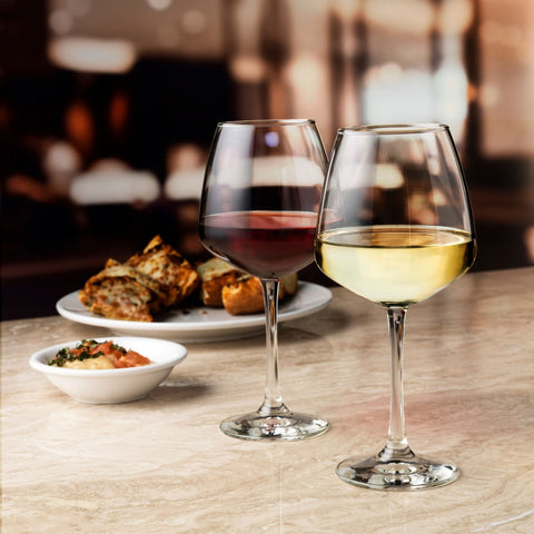 Libbey 7515 Vina Diamond Balloon Wine Glass, 18.25 oz