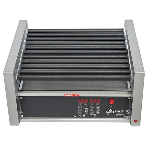 Star Manufacturing 75SCE Grill-Max Hot Dog Roller Grill, 75 Capacity, Electronic Controls, 120V