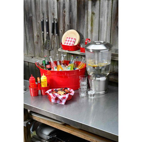 TableCraft Products 75 Beverage Dispenser, 2.5 Gallon Non-Insulated Stainless Steel Base