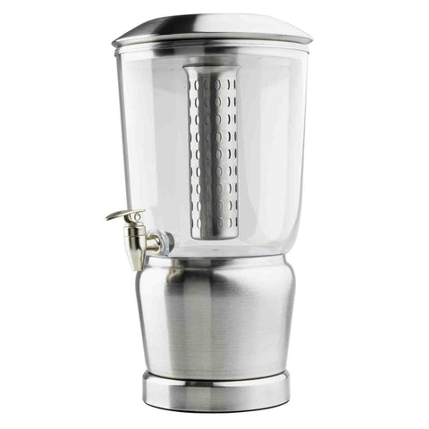 TableCraft Products 75 Beverage Dispenser, 2.5 Gallon Non-Insulated Stainless Steel Base