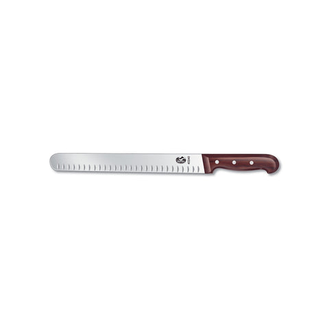 Victorinox 7.6059.12 14 inch Granton Edge Slicer Knife with Rosewood Handle