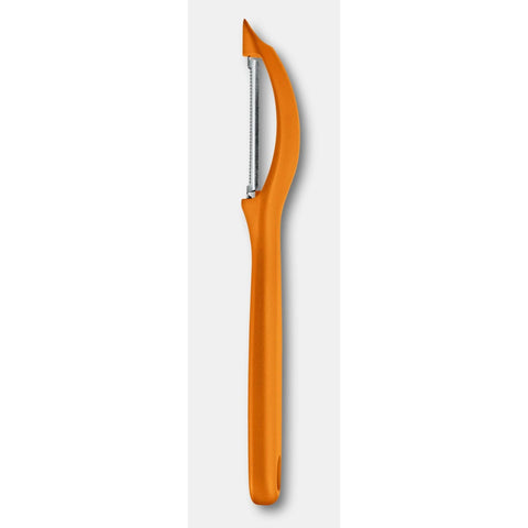 Victorinox 7.6075.9 Universal Peeler with Serrated Edge - Orange