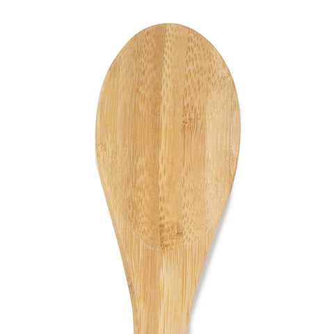 Norpro 7658 15-Inch Bamboo Spoon with Flat Handle