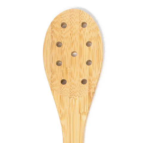 Norpro 7659 12-Inch Bamboo Spoon with Holes