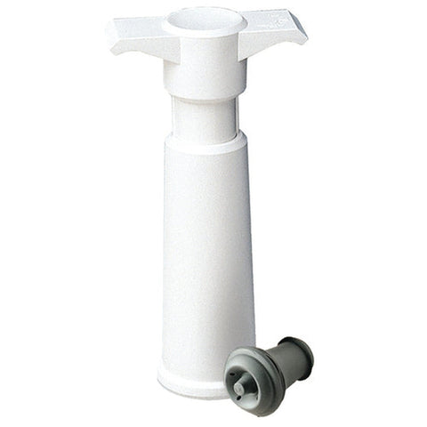 Franmara 7770-C Wine Preservation Kit - VacuVin Vacuum Pump with Gray Stopper