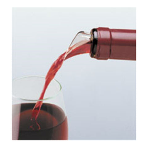 Franmara 7777-C VacuVin Crystal Wine Bottle Server, 2-3/4" Long, Drip-Free Polycarbonate Pourer