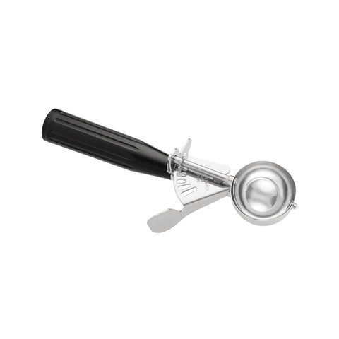 Hamilton Beach 78-30 Size 30 Stainless Steel Disher with Black Handle, 1 oz