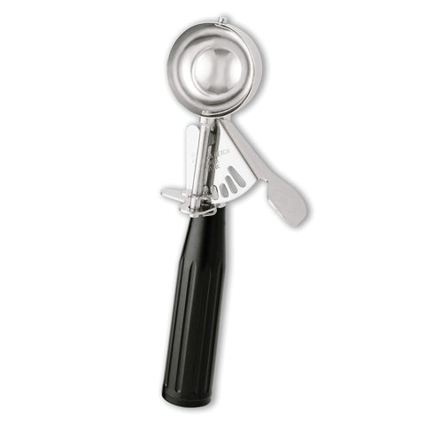 Hamilton Beach 78-30 Size 30 Stainless Steel Disher with Black Handle, 1 oz