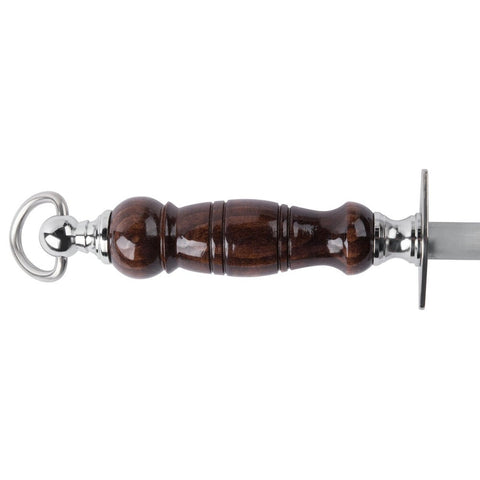 Victorinox 7.8991.20 14 Inch Fine Cut Knife Sharpening Steel with Wood Handle