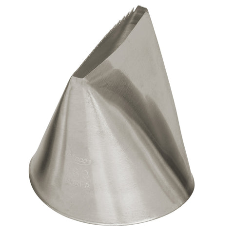 Ateco 789 Basketweave Cake Icer Pastry Tube - Stainless Steel Decorating Tip