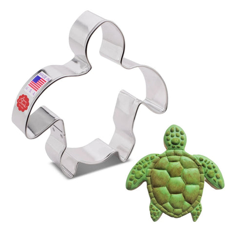 American Cookie Cutter Co. 7904A Sea Turtle Cookie Cutter 4-1/8"