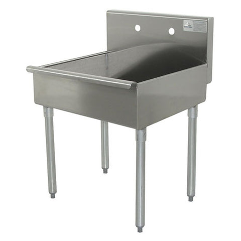 Advance Tabco 8-OP-16 One Compartment Service Sink, 20"W x 16"L Bowl Without Drainboards
