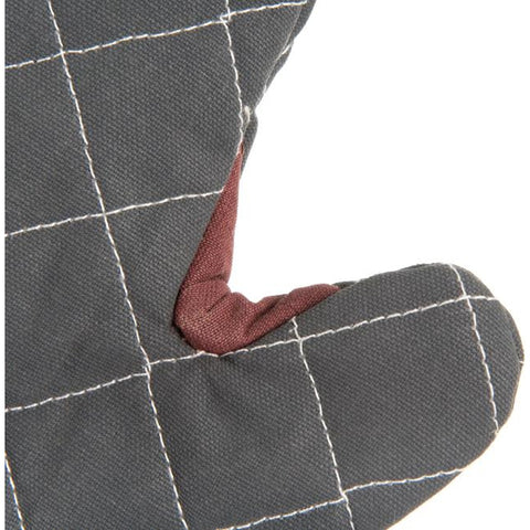 San Jamar 800FG15-BK BestGuard 15" Black Oven Mitt